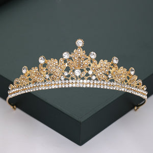 Gold Silver Color Tiaras And Crowns For Bride