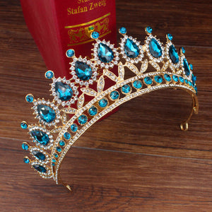 Vintage Crystal Queen Tiaras