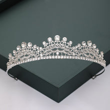 Load image into Gallery viewer, Gold Silver Color Tiaras And Crowns For Bride
