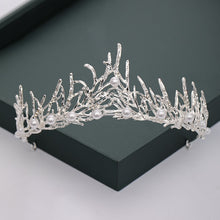 Load image into Gallery viewer, Gold Silver Color Tiaras And Crowns For Bride
