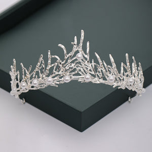 Gold Silver Color Tiaras And Crowns For Bride