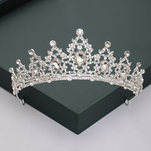 Load image into Gallery viewer, Gold Silver Color Tiaras And Crowns For Bride
