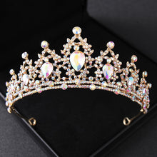 Load image into Gallery viewer, Crystal Wedding Hair Tiara + many styles/colors
