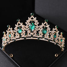 Load image into Gallery viewer, Crystal Wedding Hair Tiara + many styles/colors
