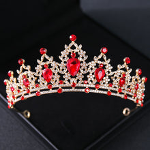 Load image into Gallery viewer, Crystal Wedding Hair Tiara + many styles/colors
