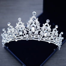 Load image into Gallery viewer, Crystal Wedding Hair Tiara + many styles/colors
