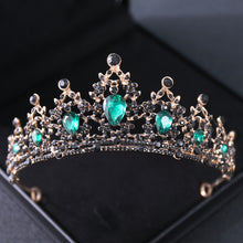 Load image into Gallery viewer, Crystal Wedding Hair Tiara + many styles/colors
